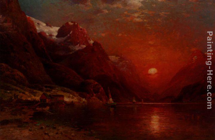 Ivan Choultse Sunset On The Lake